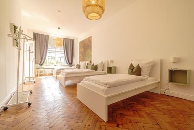 Schlafzimmer mit Einzelbetten